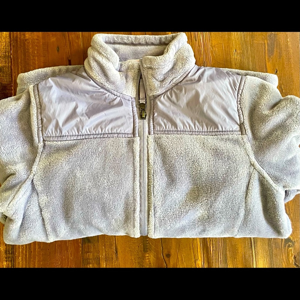 Girls size 10/12 fleece jacket light purple